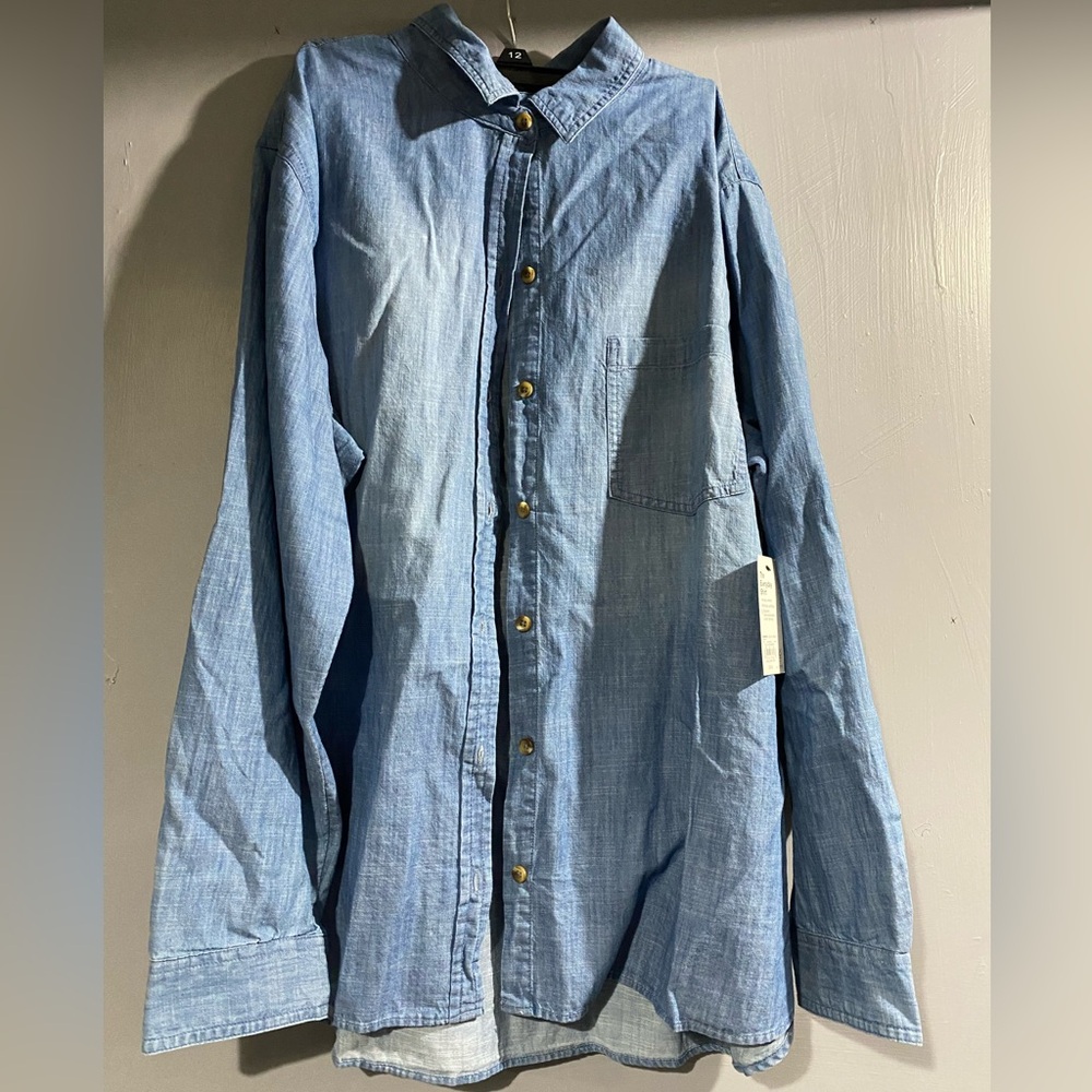 Womens button down shirt